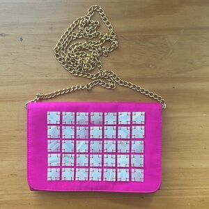 NWOT Shrileah Pink Crossbody Bag